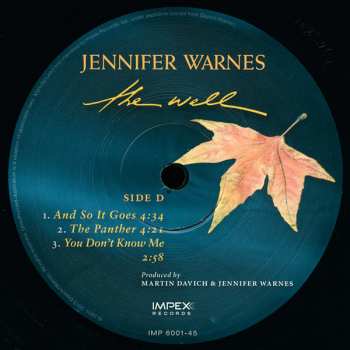 3LP/Box Set Jennifer Warnes: The Well LTD