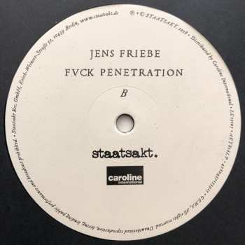 LP Jens Friebe: Fuck Penetration