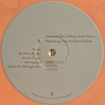 LP Jeremiah Chiu: Recordings From The Åland Islands LTD | CLR