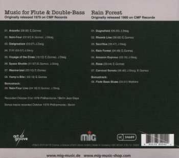 2CD Jeremy Steig: Music For Flute & Double-Bass / Rain Forest