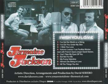 CD Jermaine Jackson: I Wish You L.O.V.E.