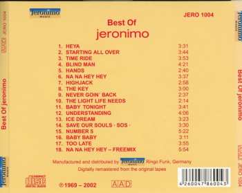 CD Jeronimo: Best Of Jeronimo