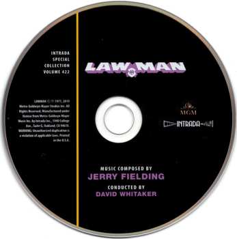 CD Jerry Fielding: Lawman (Original MGM Motion Picture Soundtrack) LTD