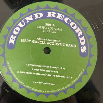 2LP Jerry Garcia Acoustic Band: Almost Acoustic