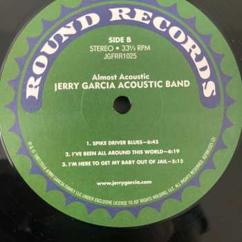 2LP Jerry Garcia Acoustic Band: Almost Acoustic