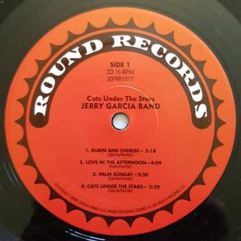 LP The Jerry Garcia Band: Cats Under The Stars
