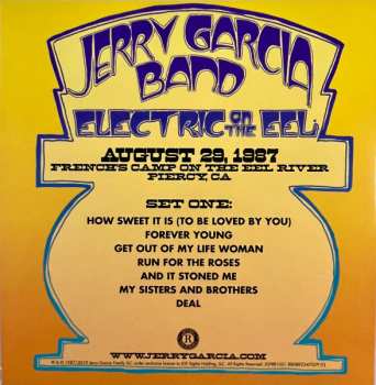 6CD The Jerry Garcia Band: Electric On The Eel