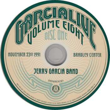 2CD The Jerry Garcia Band: GarciaLive Volume Eight (November 23rd 1991 Bradley Center)