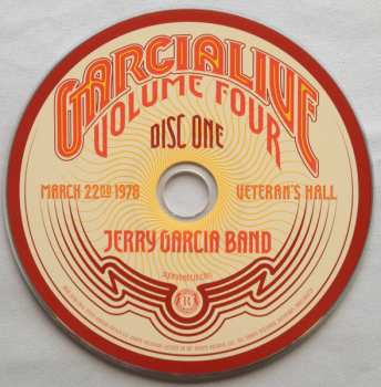 2CD The Jerry Garcia Band: GarciaLive Volume Four (March 22, 1978 Veteran's Hall)