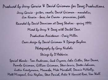 2LP David Grisman: Jerry Garcia / David Grisman LTD | NUM