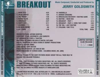 CD Jerry Goldsmith: Breakout (Original Motion Picture Soundtrack)