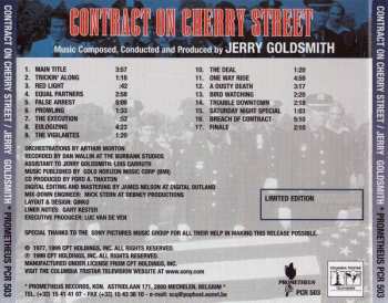 CD Jerry Goldsmith: Contract On Cherry Street (Original Soundtrack Recording)