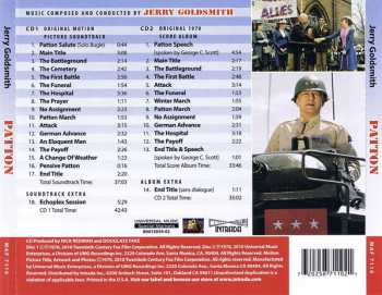 2CD Jerry Goldsmith: Patton (Complete Original Motion Picture Soundtrack)