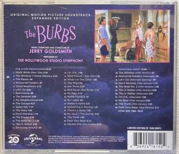 CD Jerry Goldsmith: The 'Burbs (Original Motion Picture Soundtrack - Expanded Edition) LTD