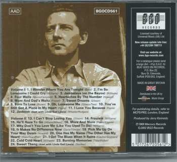 CD Jerry Lee Lewis: Jerry Lee Lewis Sings The Country Music Hall Of Fame Hits Vols. I & II