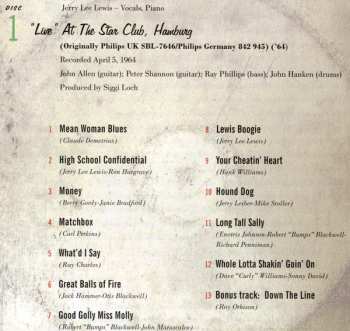 3CD Jerry Lee Lewis: The Killer Live! 1964 - 1970 LTD