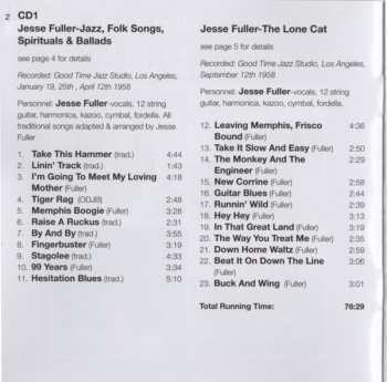 2CD Jesse Fuller: Four Classic Albums