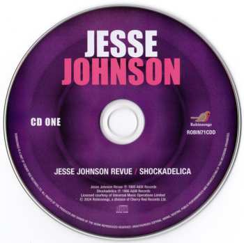 2CD Jesse Johnson: Jesse Johnson Revue / Shockadelica / Every Shade Of Love