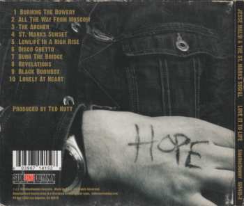 CD Jesse Malin And The St. Marks Social: Love It To Life DIGI