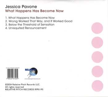 CD Jessica Pavone: What Happens Has Become Now