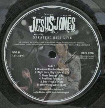 LP Jesus Jones: Greatest Hits Live