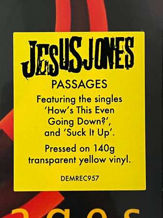 LP Jesus Jones: Passages CLR