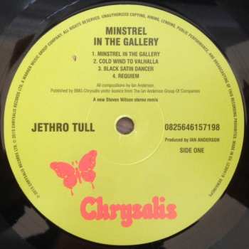 LP Jethro Tull: Minstrel In The Gallery (40th Anniversary LP Édition)
