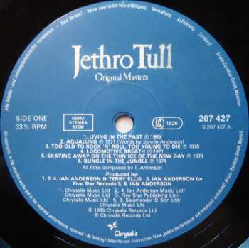 LP Jethro Tull: Original Masters