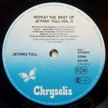 LP Jethro Tull: Repeat - The Best Of Jethro Tull - Vol. II