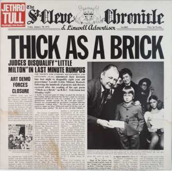 LP Jethro Tull: Thick As A Brick