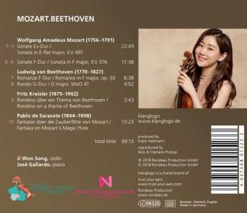 CD Ludwig van Beethoven: Mozart. Beethoven