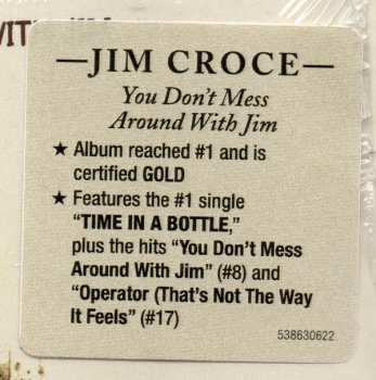 CD Jim Croce: You Don't Mess Around With Jim