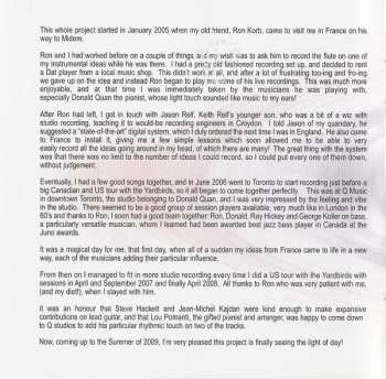 CD Jim Mccarty: Sitting On The Top Of Time