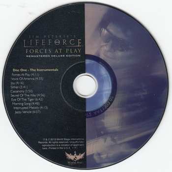 2CD Jim Peterik's Lifeforce: Forces At Play (Remastered Deluxe Edition) DLX