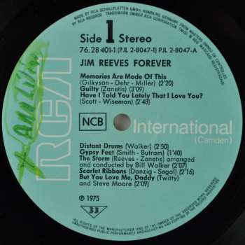 2LP Jim Reeves: Forever