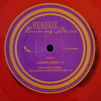 2LP Jimi Hendrix: Burning Desire LTD | CLR