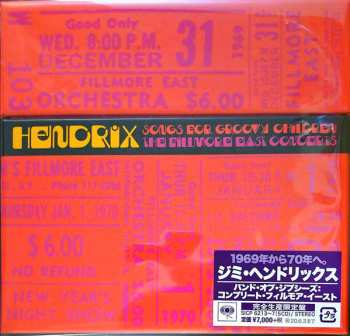 5CD/Box Set Jimi Hendrix: Songs For Groovy Children (The Fillmore East Concerts) LTD