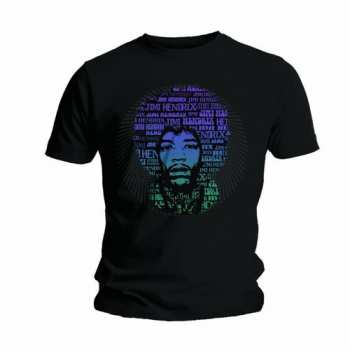 Merch Jimi Hendrix: T-shirt Afro Speech 