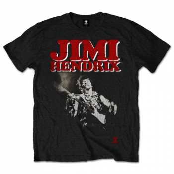 Merch Jimi Hendrix: T-shirt Block Logo Jimi Hendrix 
