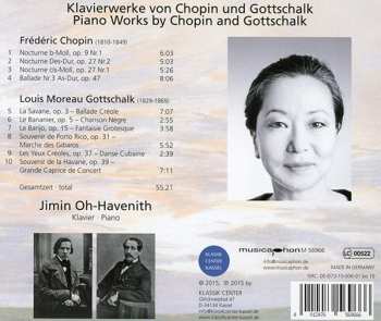 CD Jimin Oh-Havenith: Chopin | Gottschalk - Piano Revolution