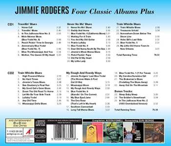 2CD Jimmie Rodgers: Four Classic Albums Plus