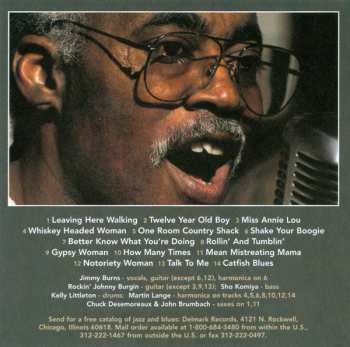 CD Jimmy Burns: Leaving Here Walking