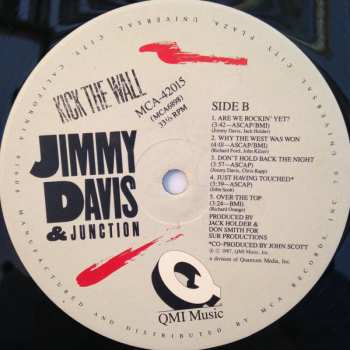 LP Jimmy Davis & Junction: Kick The Wall