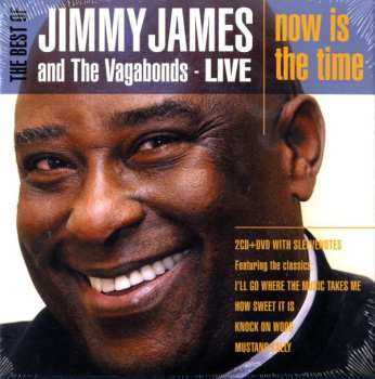 2CD/DVD Jimmy James & The Vagabonds: The Best Of - Now Is The Time - Live