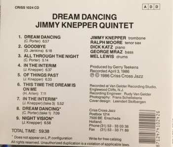CD Jimmy Knepper Quintet: Dream Dancing