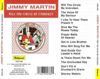 CD Jimmy Martin: Will The Circle Be Unbroken