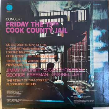 LP Jimmy McGriff: Concert Friday The 13th Cook County Jail
