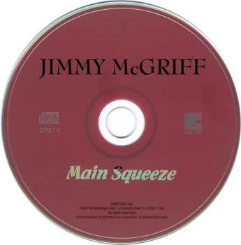 CD Jimmy McGriff: Main Squeeze