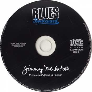 CD Jimmy McIntosh: New Orleans To London