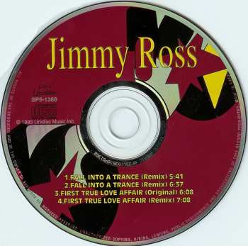 CD Jimmy Ross: Fall Into A Trance / First True Love Affair